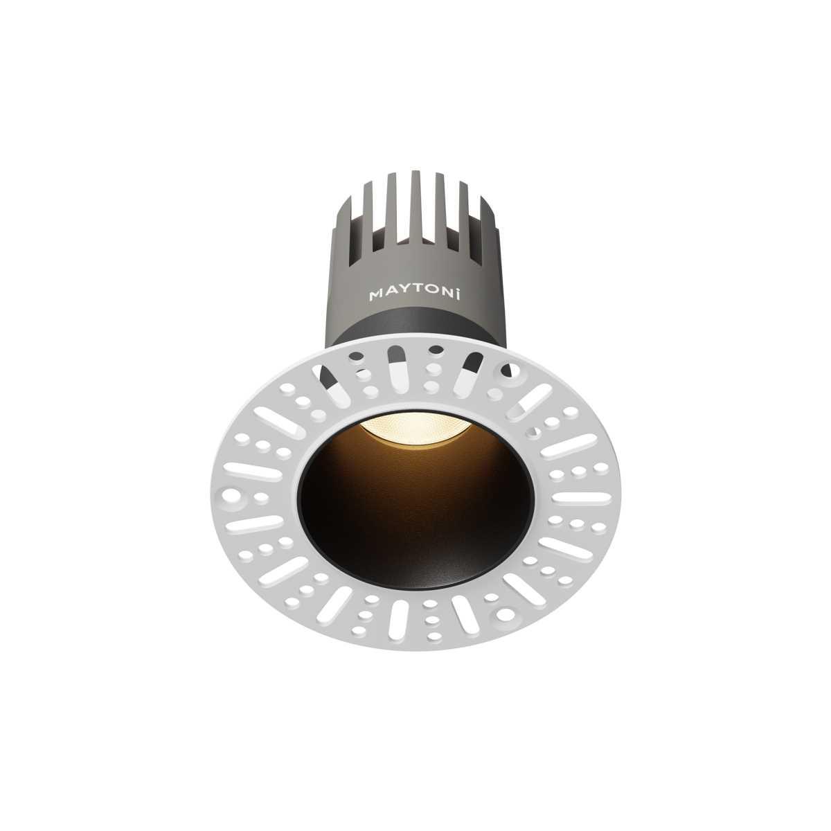 Встраиваемый светильник Maytoni DL120-10W-3K-TRS-B