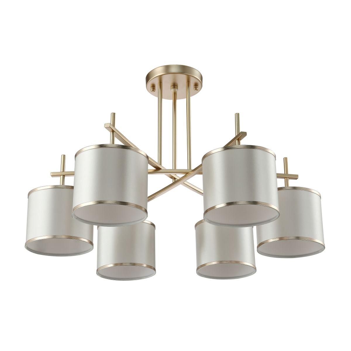 Люстра на штанге Crystal Lux SERGIO PL6 GOLD