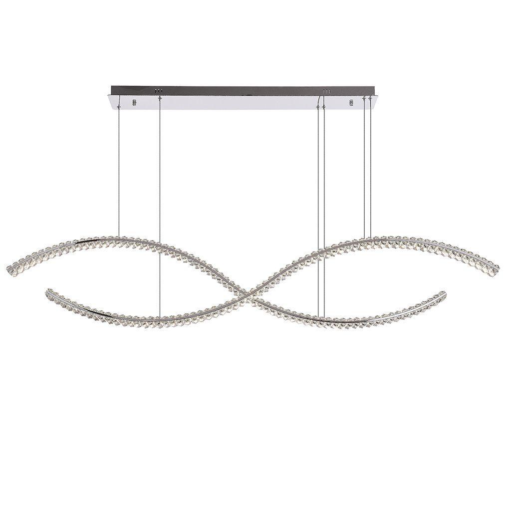Подвесная люстра Newport 8242/160 chrome