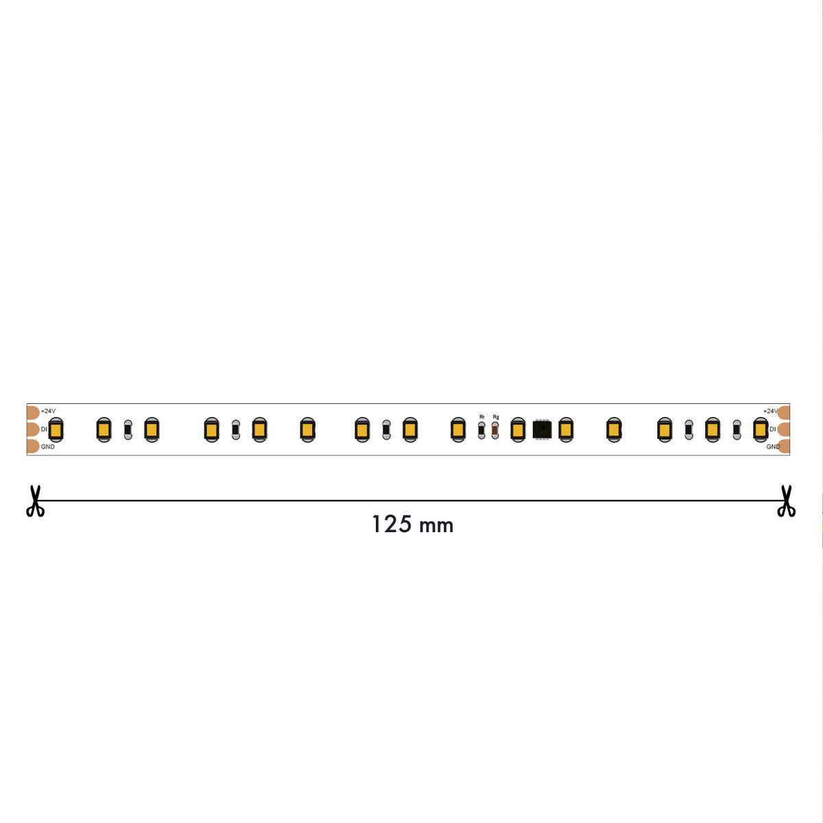 Светодиодная лента Favourite 10W/m 400LED/m 2835SMD теплый белый 5M 2003-31020