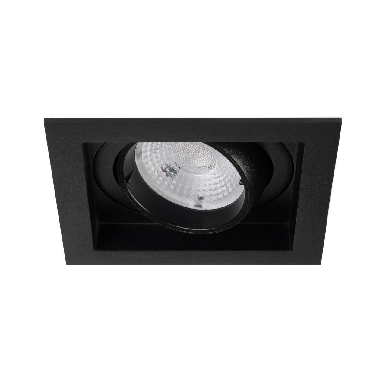 Светильник MS-VORTEX-BUILT-S90x90-12W Warm3000 (BK-BK, 20 deg, 230V) Arlight 058371