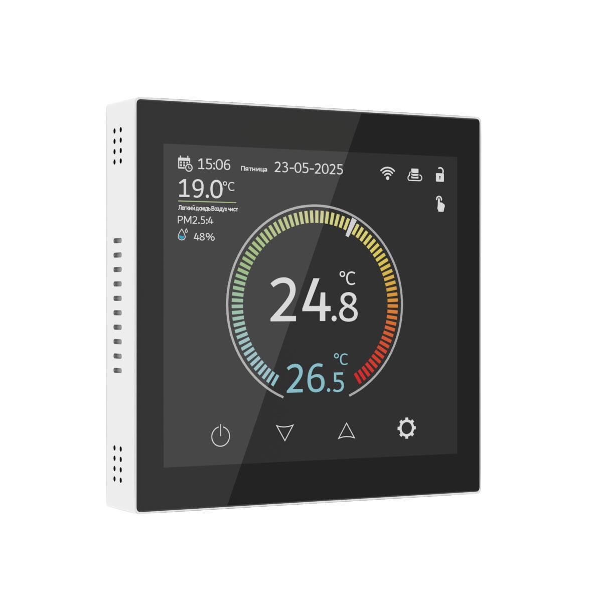 Умный сенсорный терморегулятор с LCD дисплеем Werkel a071604