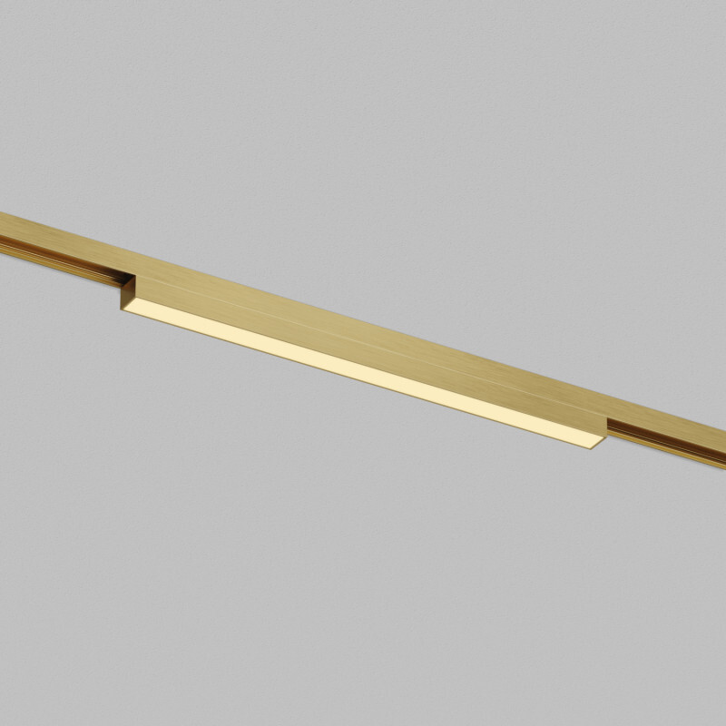 DK5951-SB Светильник трековый SHINE LINEAR ZigBee, 48В, 10Вт, 2700-6000K, IP20, сатин. латунь, алюминий