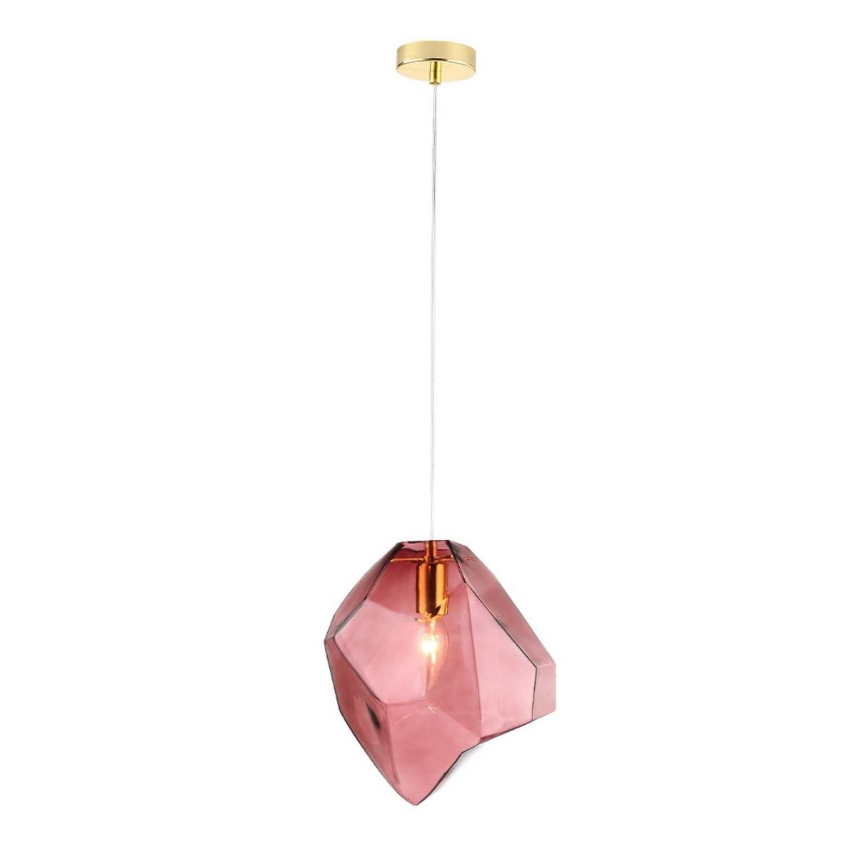 Потолочный детский светильник Crystal Lux NUESTRO SP1 GOLD/PINK