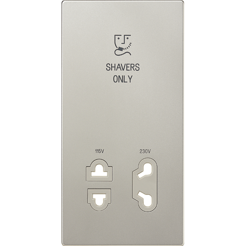 JUNG LS 990 Edelstal Накладка бритвенной розетки