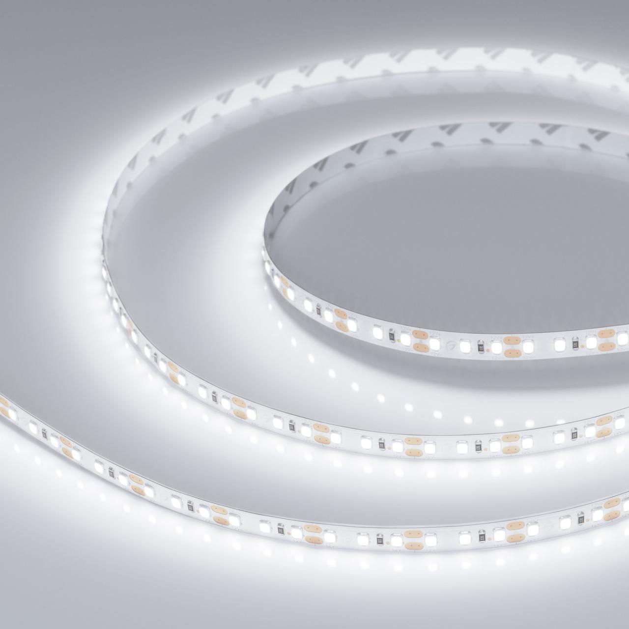 Светодиодная лента Arlight 9,6W/m 120LED/m 2835SMD холодный белый 5M 012334(2)