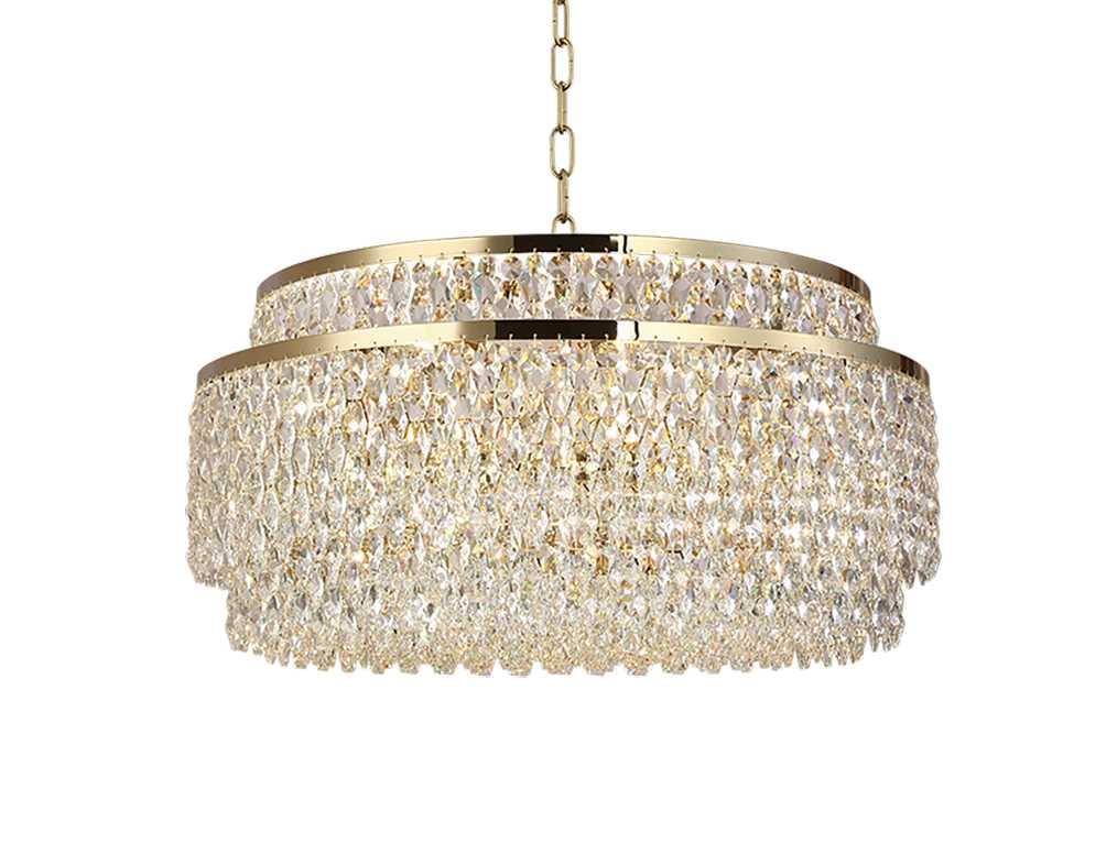 Подвесная люстра Newport 8530/80 C gold polished