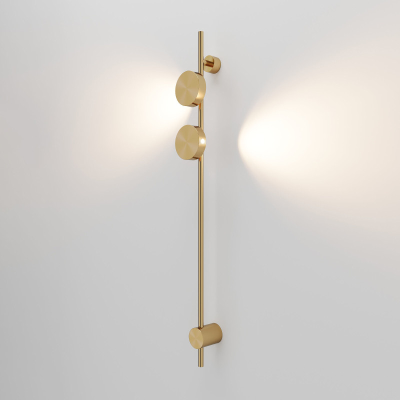 Бра Elektrostandard 40154/LED латунь 3000K