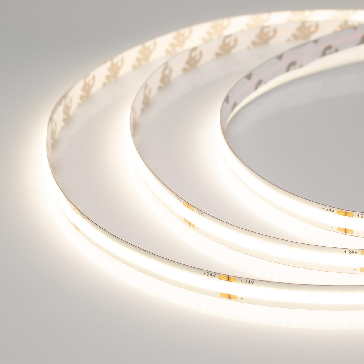 Светодиодная лента Alright COB-X378-8mm 24V Day4000 (11 W/m, IP20, 5m) 031884(3)