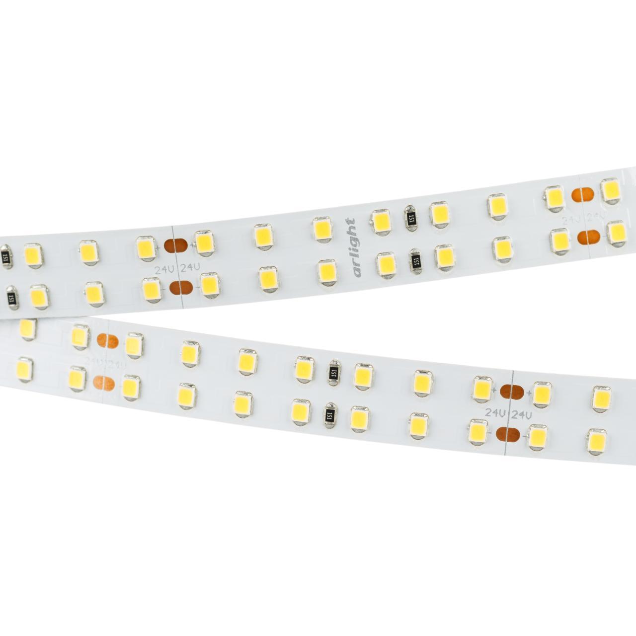 Светодиодная лента Arlight 20W/m 196LED/m 2835SMD дневной белый 5M RT 2-5000 24V Day5000 028646