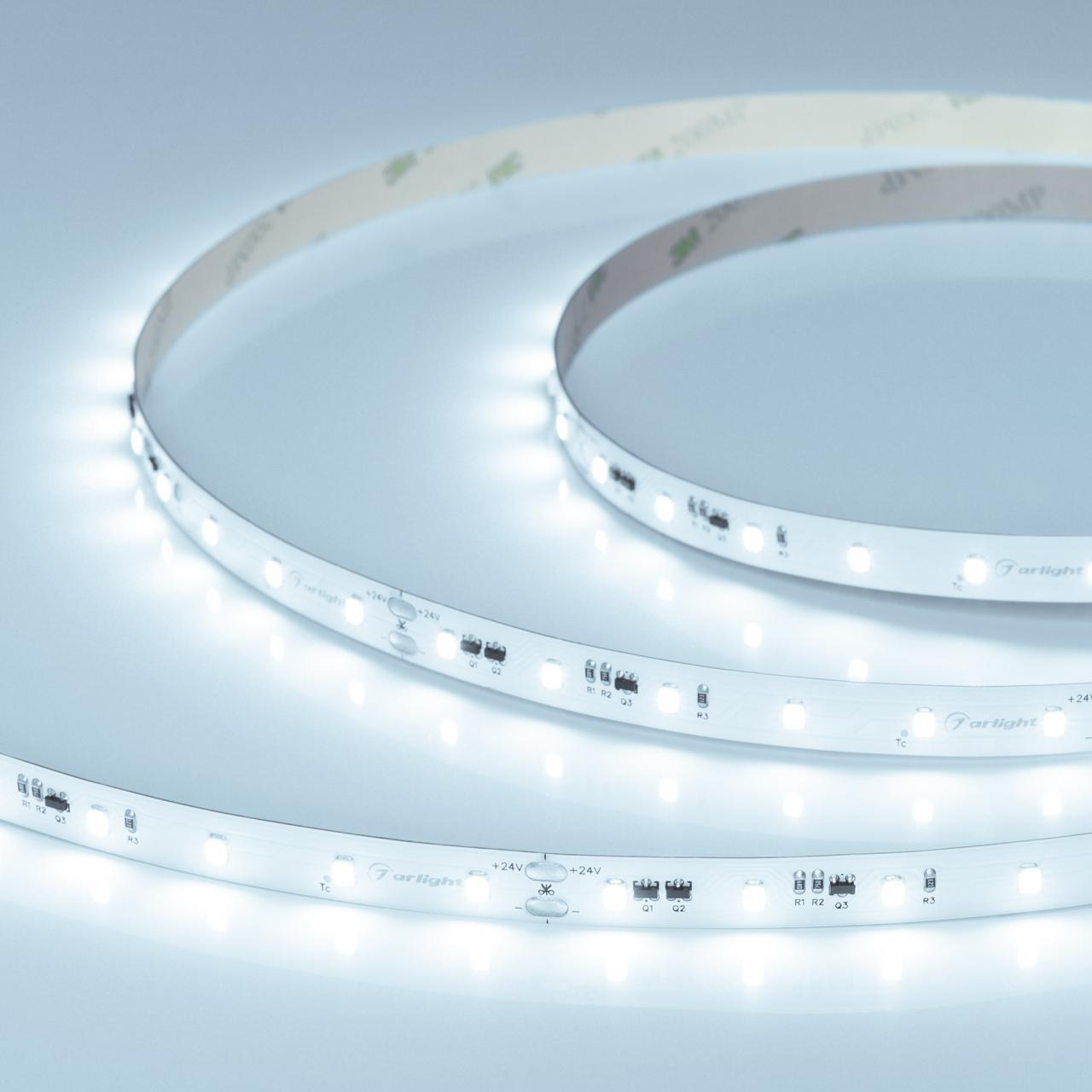 Светодиодная лента IC-A60-10mm 24V Cool 8K (4.8 W/m, IP20, 2835, 20m) Arlight 040665
