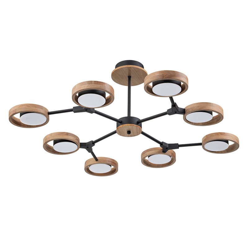 Люстра на штанге ARTE Lamp A2454PL-8BK