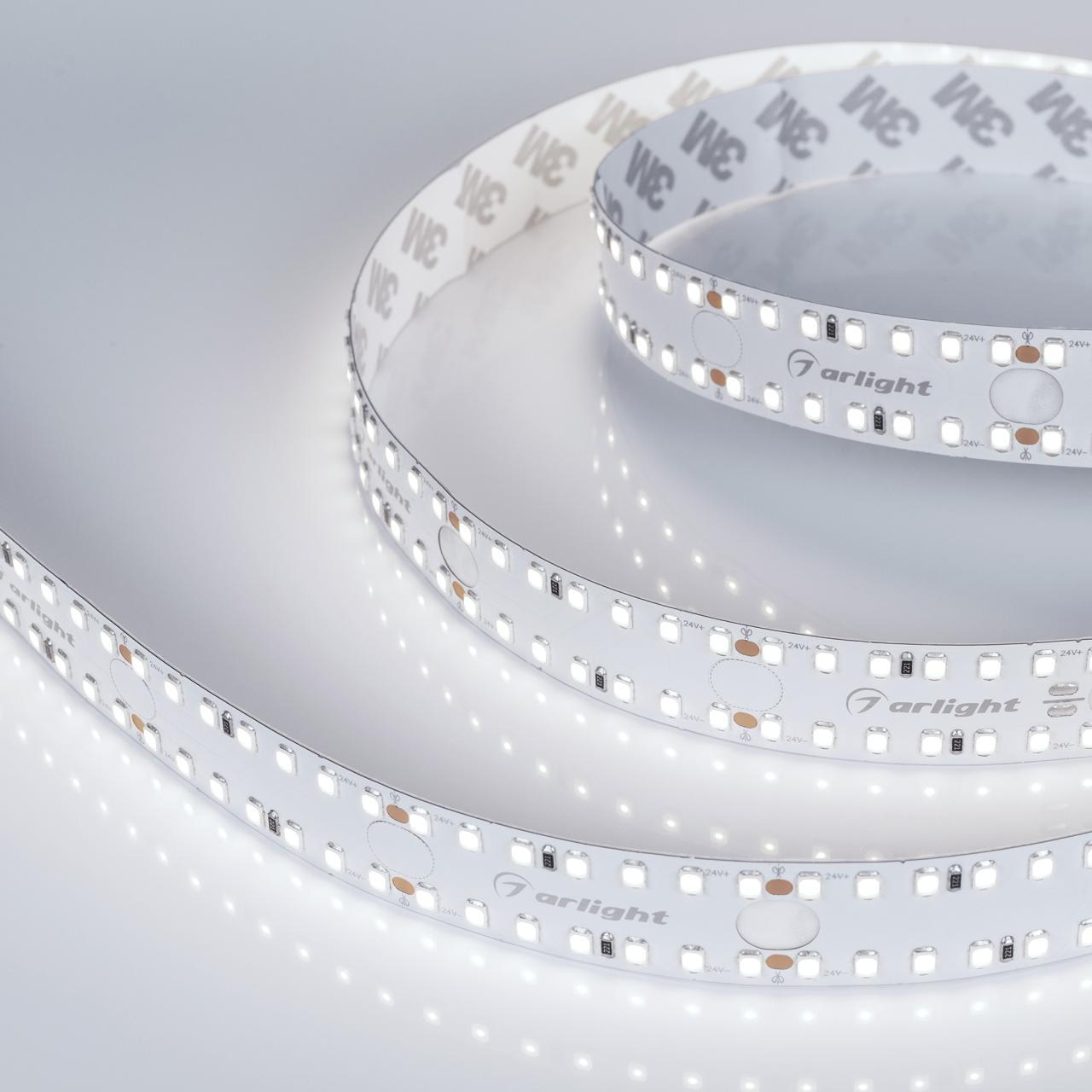Светодиодная лента Arlight 20W/m 280LED/m 2835SMD холодный белый 2,5M 023400(2)