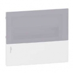Schneider Electric RESI9 MP (Mini Pragma) Щит встраеваемый с прозрачной дверью 1 ряд/12 модулей, IP40, IK07, 63А, 2 клеммы, Италия