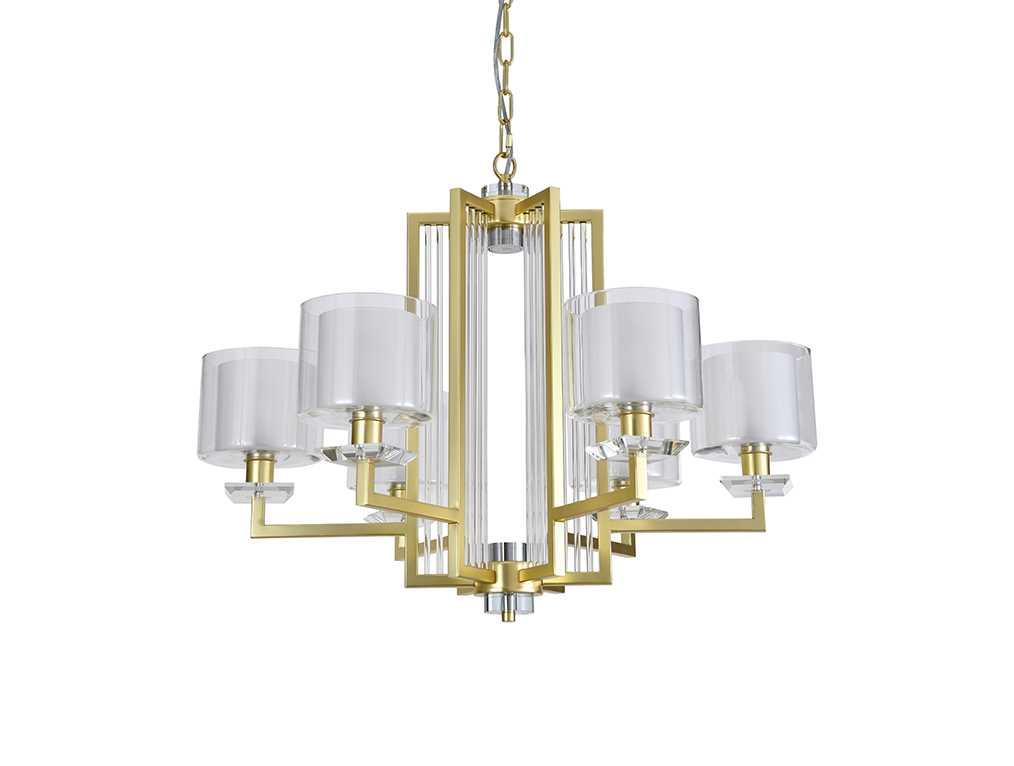 Подвесная люстра Newport 4406+1/C mat.gold