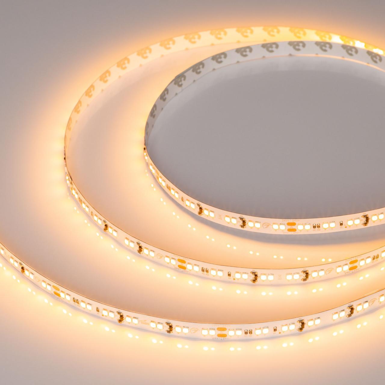 Светодиодная лента Arlight 14,4W/m 168LED/m 2835SMD теплый белый 5M 033606