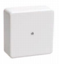 IEK Коробка КМ41206-01 распаячная для о/п 50х50х22 мм белая (4 клеммы 3мм2)