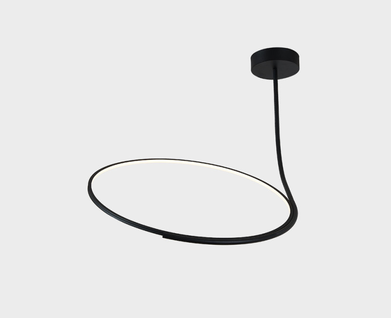 Подвесной светильник ITALLINE IT013-6025 black 3000K