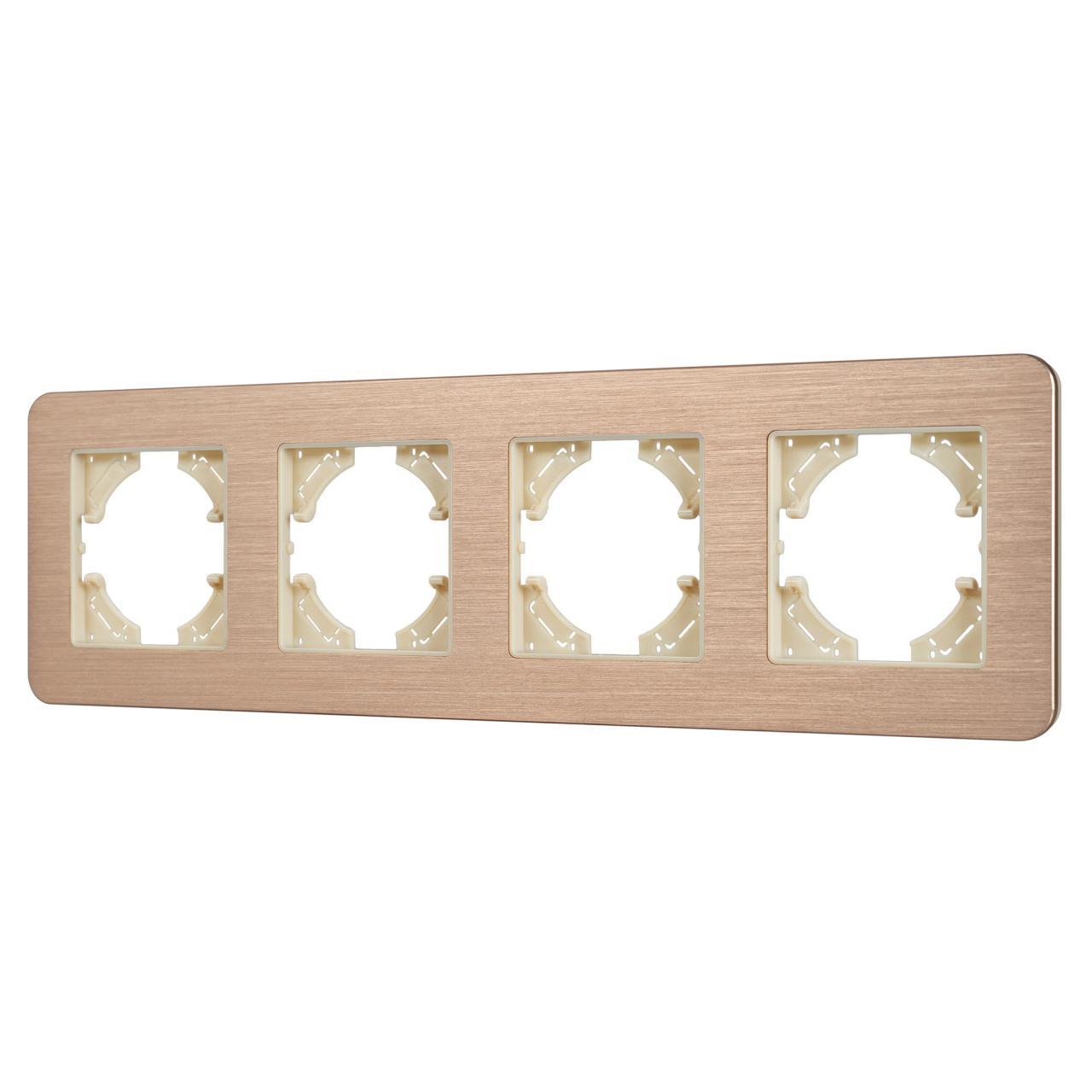 Рамка алюминиевая FRM-AKIRY-AL-4-GD Arlight 049733