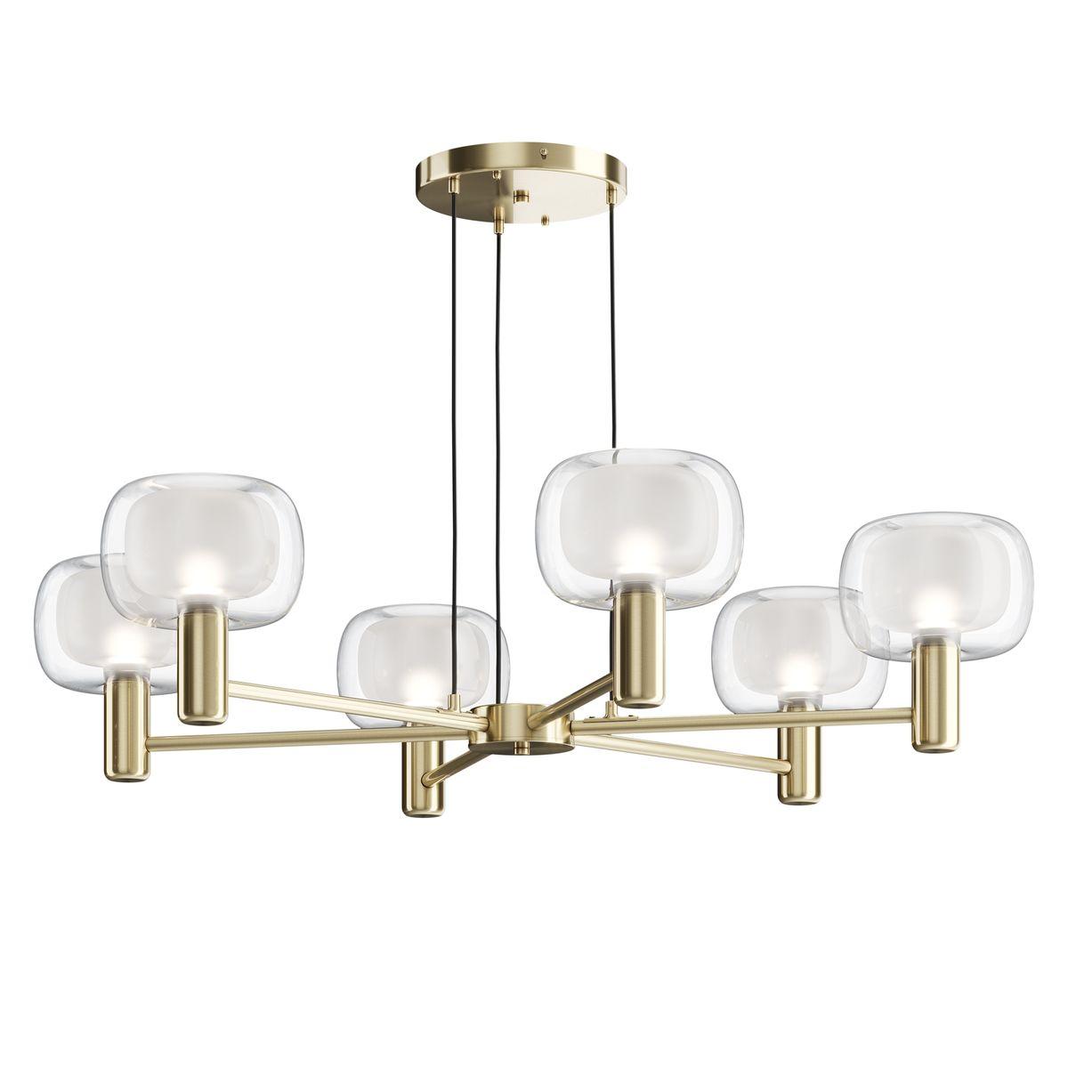 Люстра на штанге Maytoni MOD411PL-06G