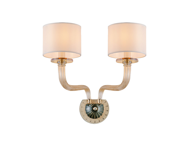 Бра Newport 8682/A nickel cognac