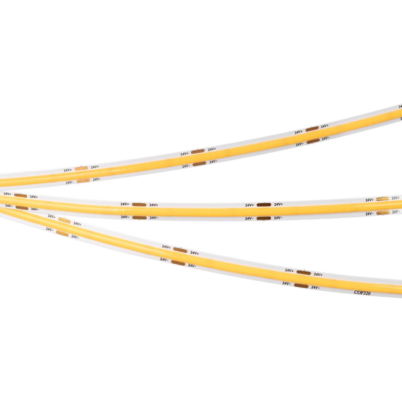 Светодиодная лента Alright COB-X320-8mm 24V Warm3500 (8 W/m, IP20, 5m) 044584(1)