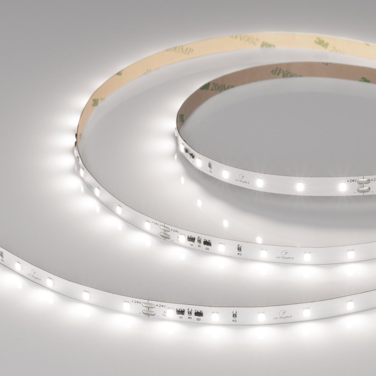 Светодиодная лента Arlight 4,8W/m 60LED/m 2835SMD дневной белый 10M IC-A60-8mm 24V Day5000 037955