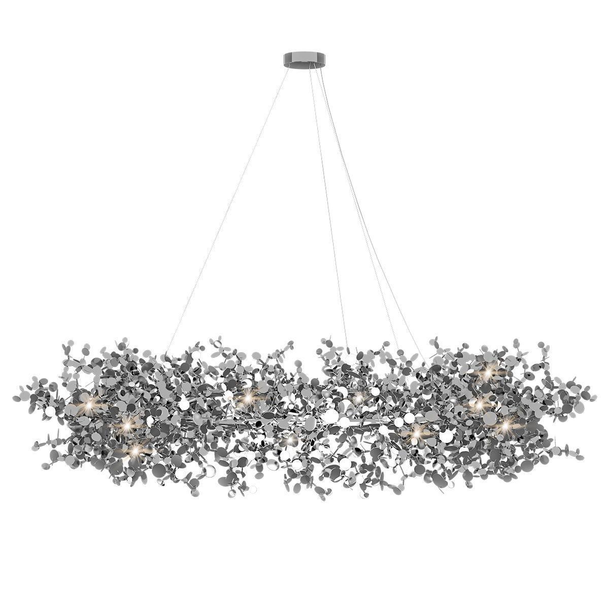 Подвесная люстра LOFT IT 10101/1000 Chrome