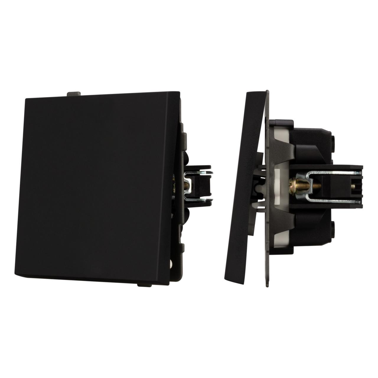 Механизм звонкового выключателя SWT-TENDO-MKR1-SFPL-BK (230V, 10A) Arlight 054587