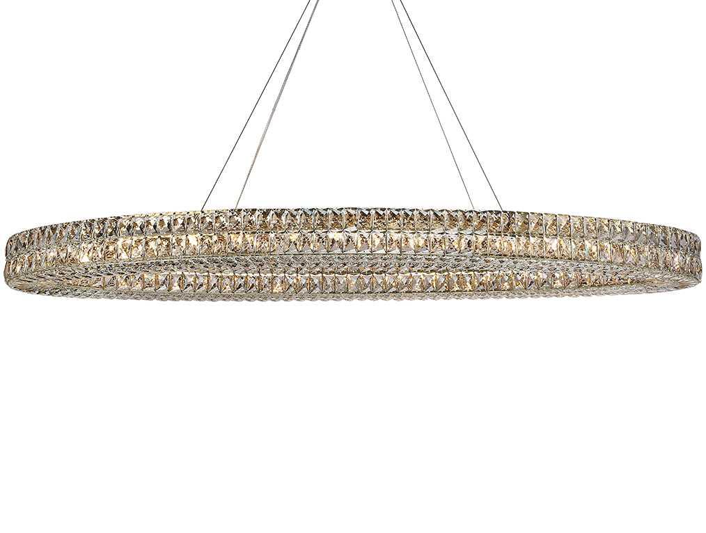 Подвесная люстра Newport 8550/160 C oval gold polished