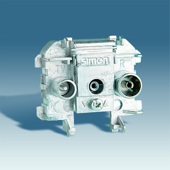 Simon 73 loft Мех Розетка R-TV-SAT единственная
