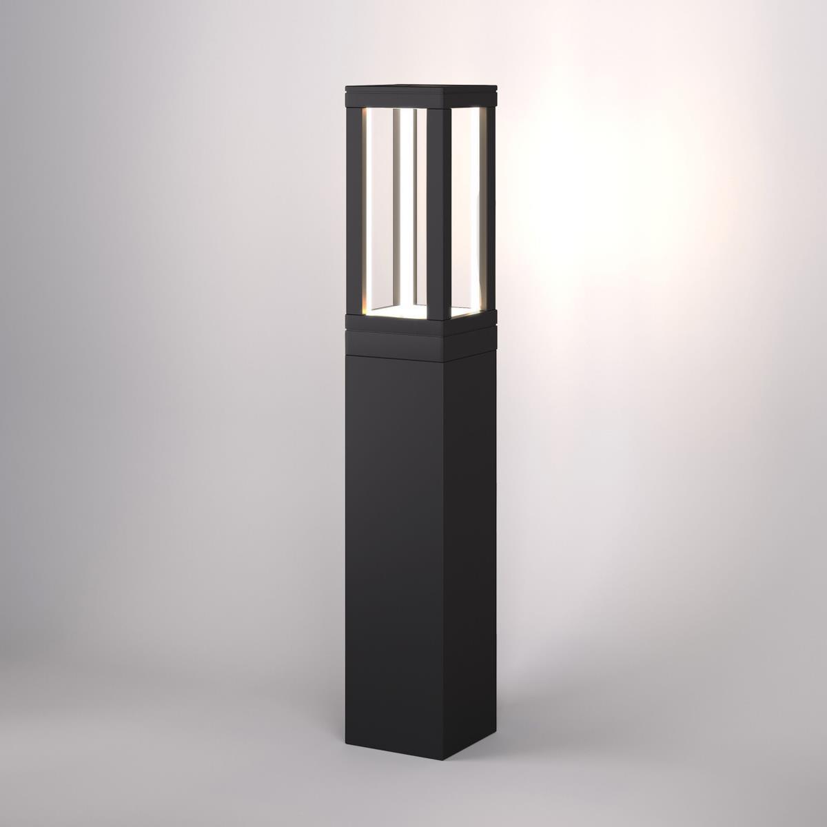 Уличный светодиодный светильник Elektrostandard Frame 1529 Techno Led черный a051859