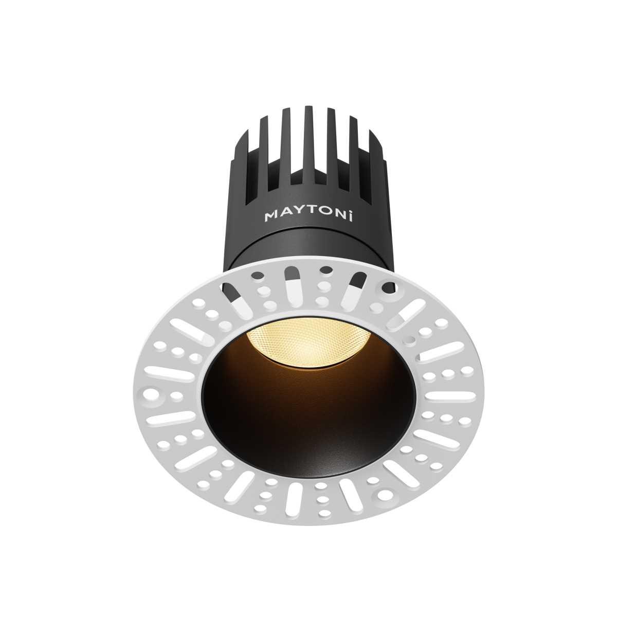 Встраиваемый светильник Maytoni DL122-15W-2.7K-TRS-B