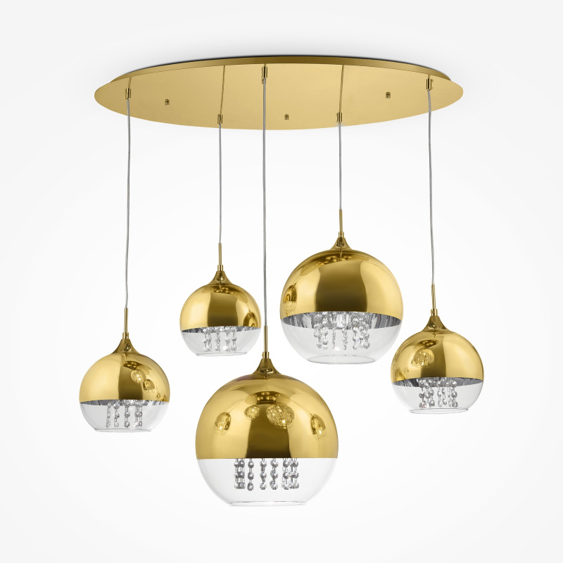 Каскадная люстра Maytoni P140-PL-170-5-G