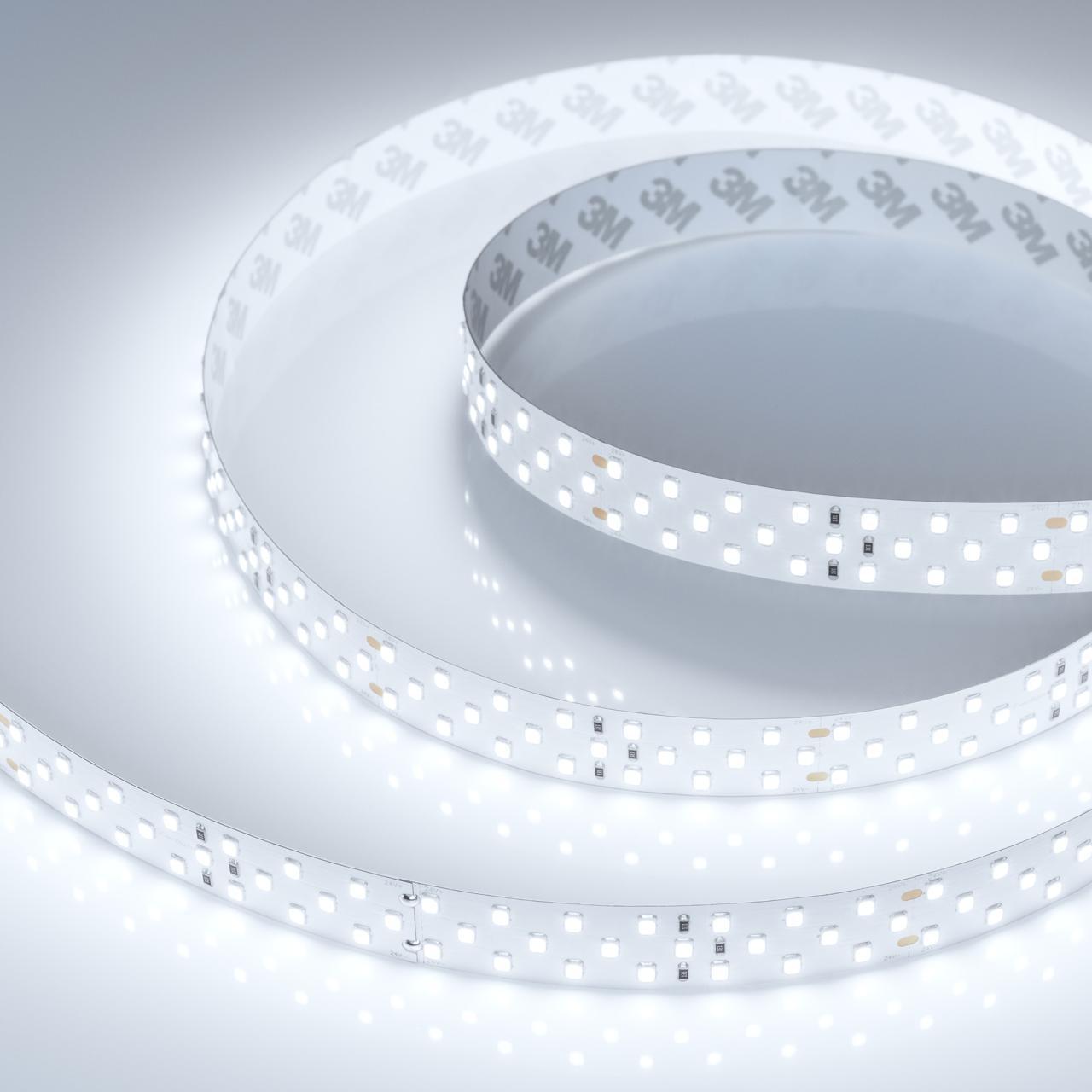 Светодиодная лента Arlight 27W/m 252LED/m 2835SMD холодный белый 5M 019925(2)