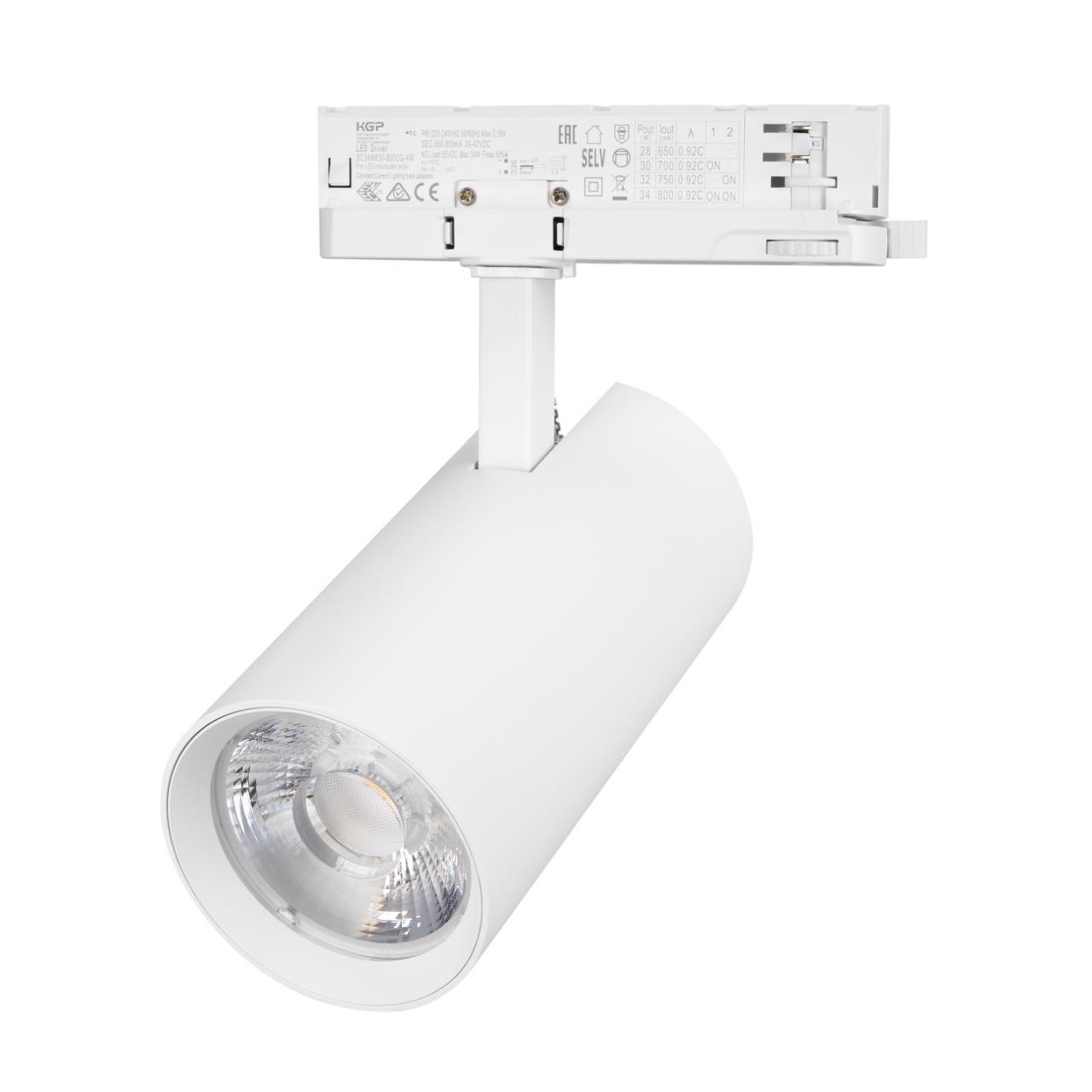 Светильник LGD-GERA-4TR-R90-40W Day4000 (WH, 15 deg, 230V) Arlight 055137