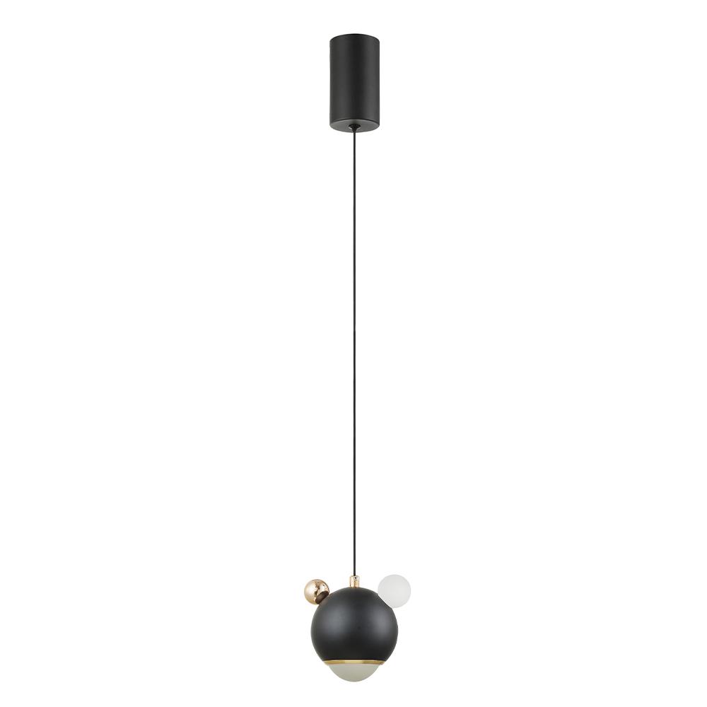 Потолочный детский светильник Crystal Lux AMIGO SP LED BLACK