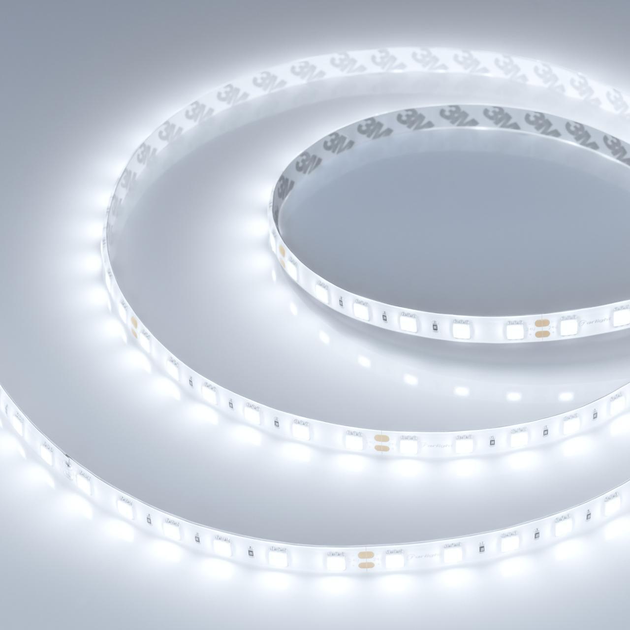 Светодиодная лента герметичная RTW-SE-B60-10mm 24V White6000 (14.4 W/m, IP65, 5m) Arlight 014626(3)