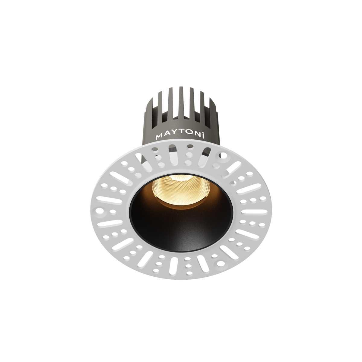 Встраиваемый светильник Maytoni DL124-10W-2.7K-TRS-B