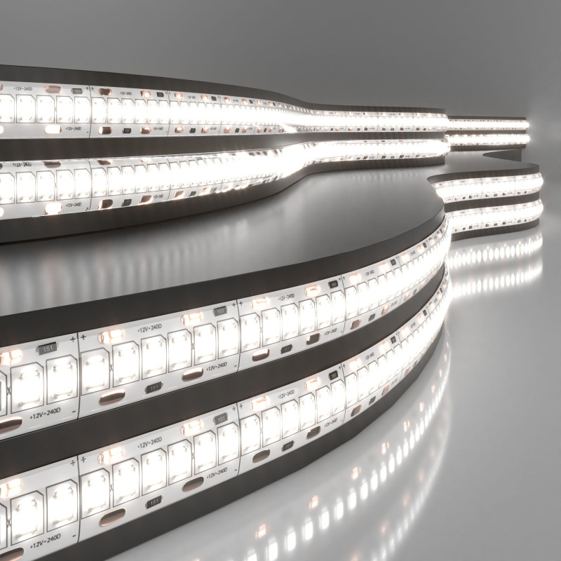 Лента Elektrostandard 2835 12V 240Led 16W IP65 / дневной белый