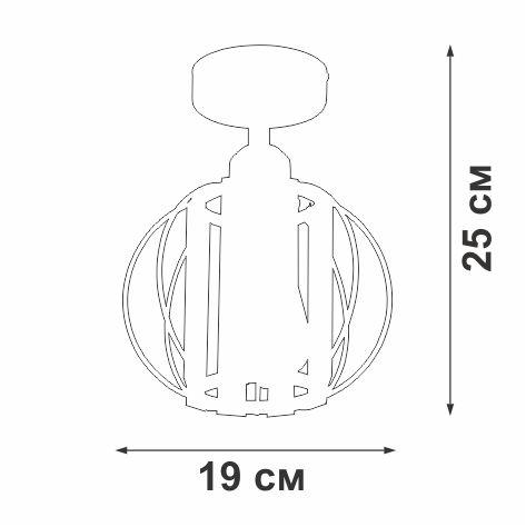 Накладная люстра Vitaluce V2852-1/1PL