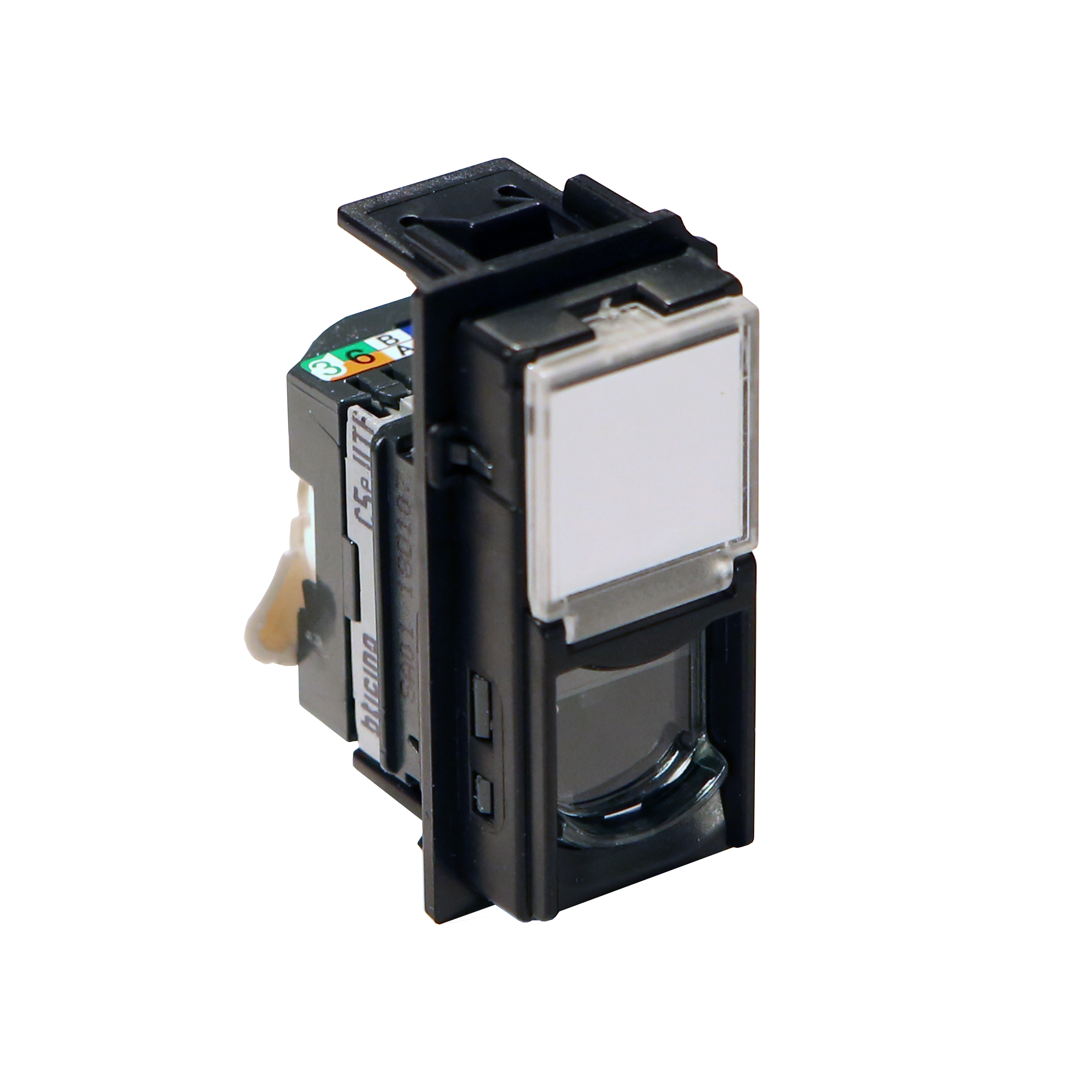 BT Living now Черный Розетка компьютерная RJ45 cat5e UTP 1 мод