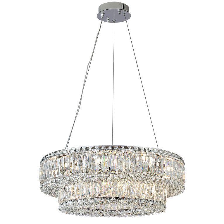 Подвесная люстра Newport 8450+18/S chrome