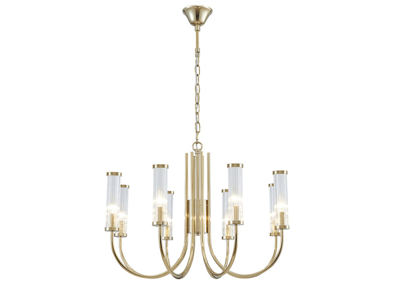 Подвесная люстра Newport 4558/C new gold
