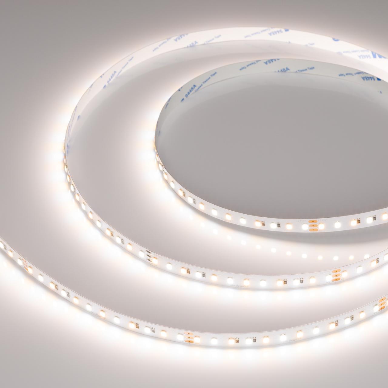 Светодиодная лента Arlight 23W/m 120LED/m 2835SMD теплый белый/белый 5M 025209(2)