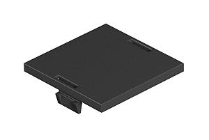 OBO Bettermann Заглушка для отверстия Modul45 (полиамид, черный)