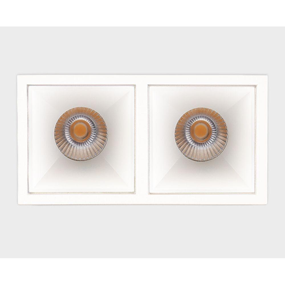 Встраиваемый светильник Italline IT06-6020 white 3000K - 2 шт. + IT06-6022 white