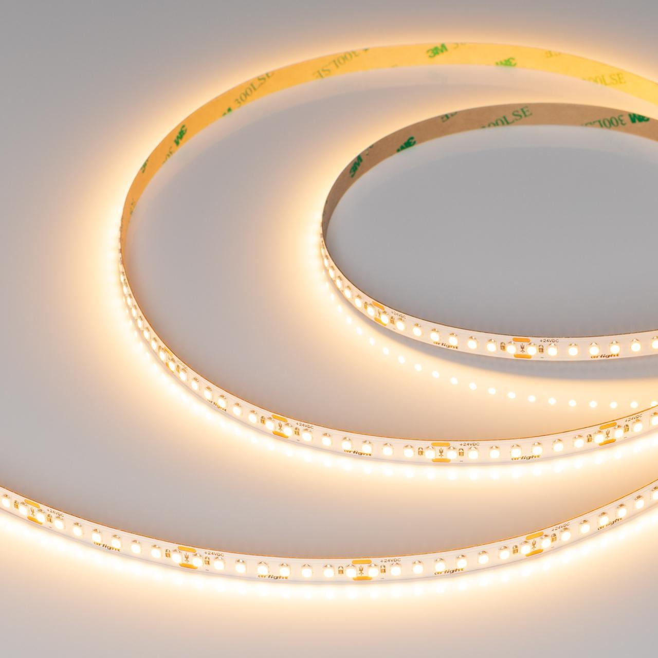 Светодиодная лента UL-A176-8mm 24V Warm2700 (15 W/m, IP20, 5m) Arlight 048135