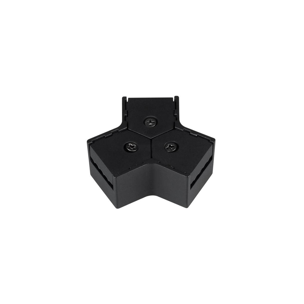 Коннектор тройной с питанием ART-INBELT-CON-T-POWER (BK, 48V) Arlight 049827