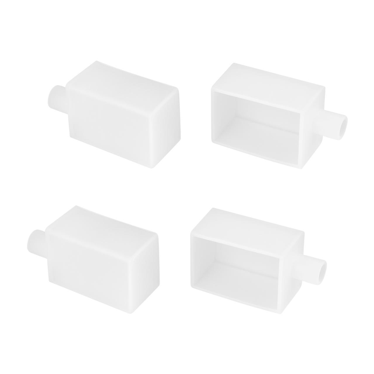 Заглушка WPH-FLEX-3020-90 WHITE с отверстием Arlight 062647